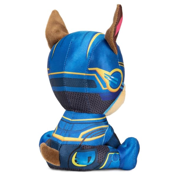 PAW PATROL Mighty Pups Movie plush Chase, 15 cm
