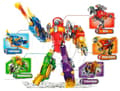 Miniatyrbilde 7 av 7: Dinobots 2 in 1 Dinosaur Shotgun Orange Velociraptor Shield