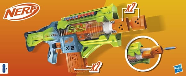 NERF N-Strike Elite 2.0 Double Punch