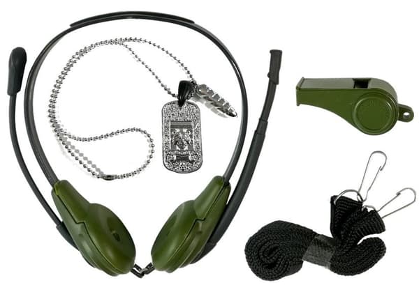 Military Toy Set Soft Bullet Pistols Glock MP7