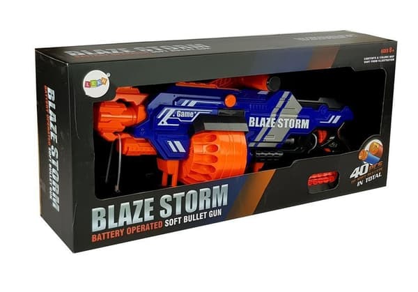 Large Foam Rifle Huge Magazine 40 rounds