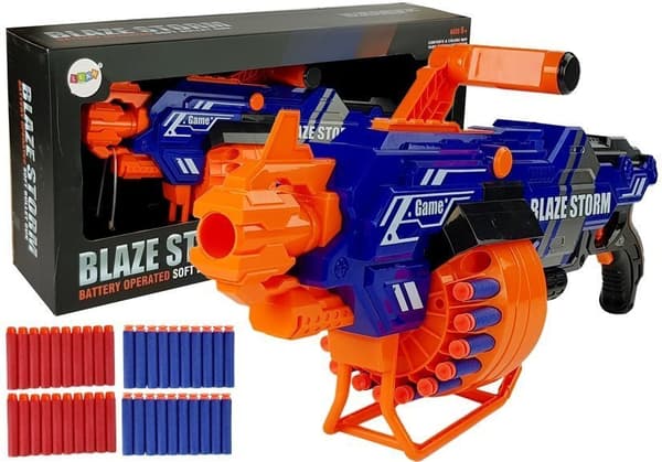 Large Foam Rifle Huge Magazine 40 rounds