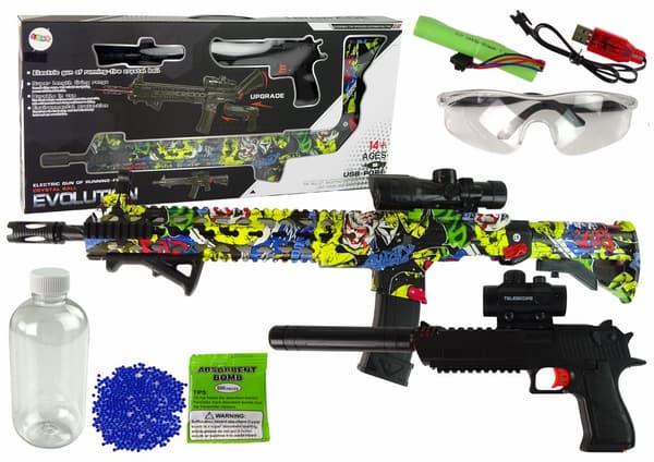 Rifle Vandkuglepistol tilbehør Farverigt