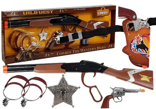 Cowboy Sæt Cowboy Gun + Tilbehør