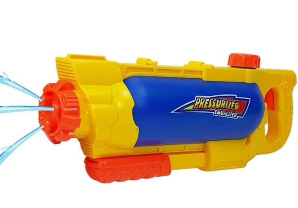Vandpistol med 1450 ml Tank Gul og Blå