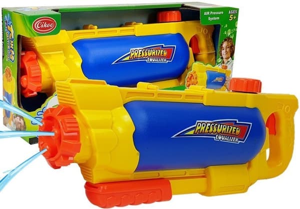 Vandpistol med 1450 ml Tank Gul og Blå