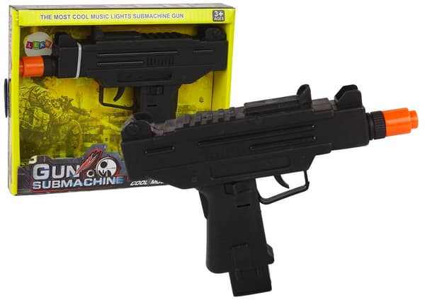 Pistol Sort til børn Vibrationslyd
