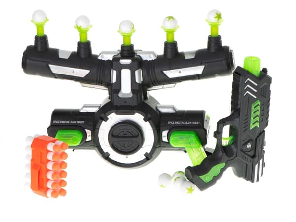 Air shooting game flytande flytande bollar DARK WARS