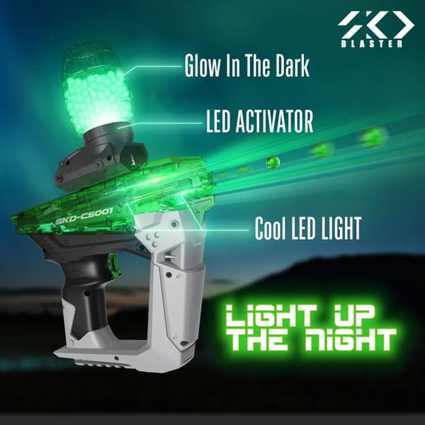 SKD Blaster  Luminous Gel Blaster, grön
