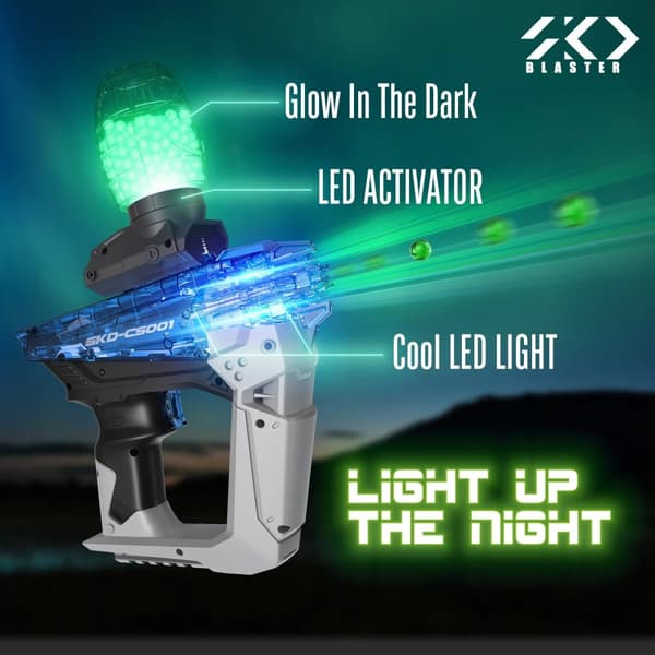 SKD Blaster  Luminous Gel Blaster, blå