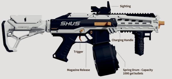 SembyTac SHUS Gel Blaster m/magasin