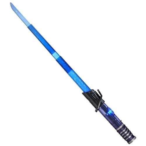 Mandalorian elektronisk ljussabel Svart sabel, Star Wars Lightsaber Forge Kyber Core, barnleksaker, 4 år