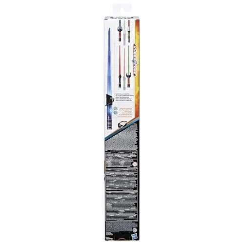 Mandalorian elektronisk ljussabel Svart sabel, Star Wars Lightsaber Forge Kyber Core, barnleksaker, 4 år