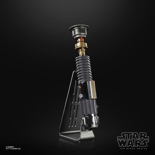 Obi-Wan Kenobi Force FX Elite Ljussabel med LED och ljudeffekter, Cosplay för vuxna, Star Wars The Black Series,