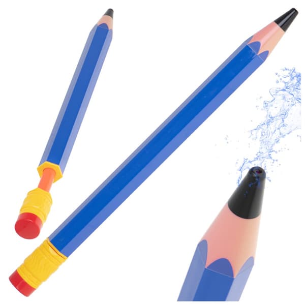 Sikawka, spruta, vattenpump, penna, 54-86 cm, blå