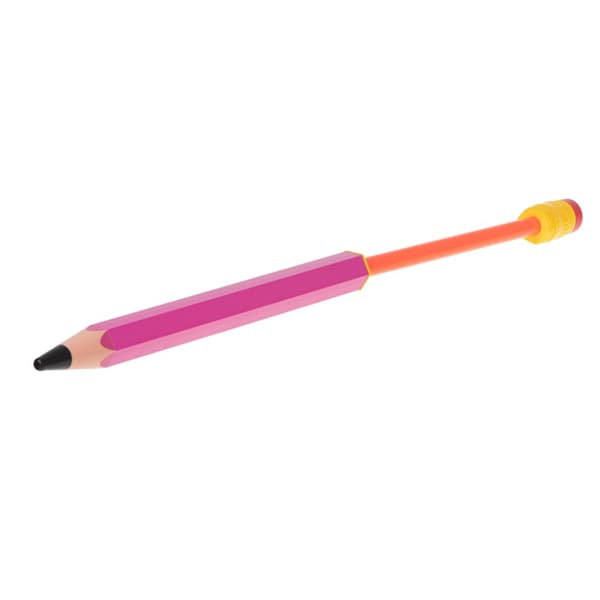 Sikawka, sprøjte, vandpumpe, blyant, 54-86cm, pink