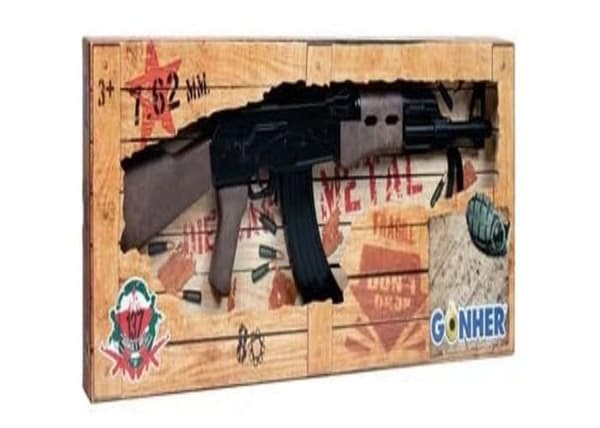 Rysk kulsprutepistol - GONHER - Rysk kulsprutepistol - Skjutvapen - Barn - Pojke - 3 år gammal