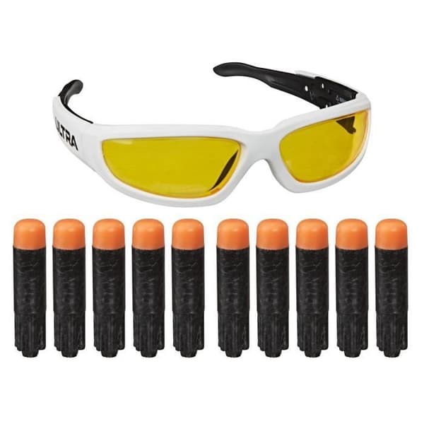 Spel tillbehör - HASBRO - E9836 - Svart och Orange - För barn från 8 år - Nerf Ultra Vision Gear