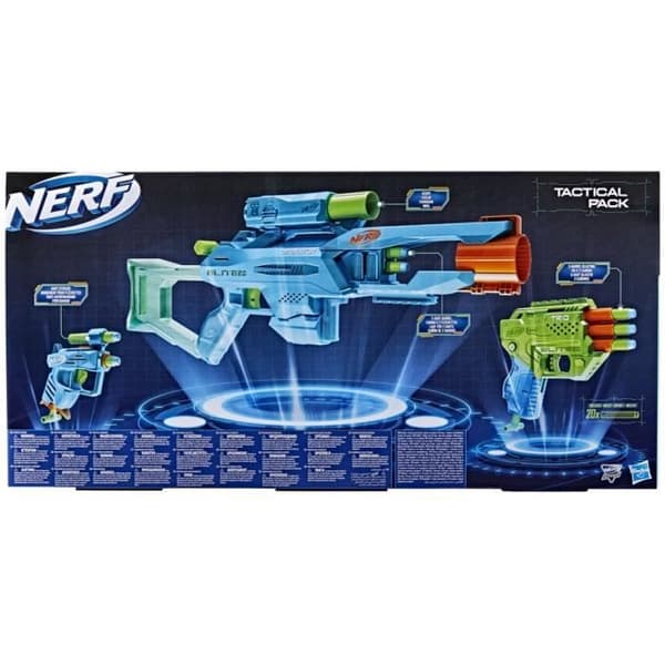 Nerf Elite 2.0 Tactical Pack - NERF - Operator DB-2, Trio TD-3, Ace SD-1 - 20 pilar ingår