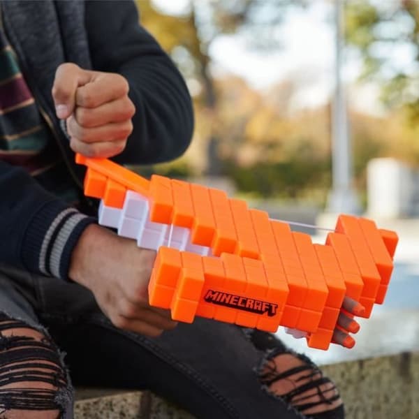 Nerf Minecraft armborst Pillagers armborst - NERF - Skjutspel - Flerfärgad - Ålder 8 och uppåt