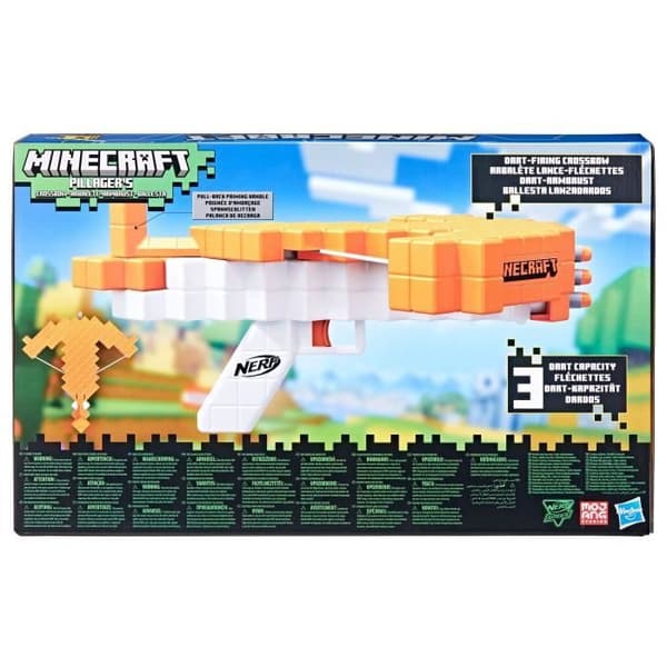 Nerf Minecraft armborst Pillagers armborst - NERF - Skjutspel - Flerfärgad - Ålder 8 och uppåt