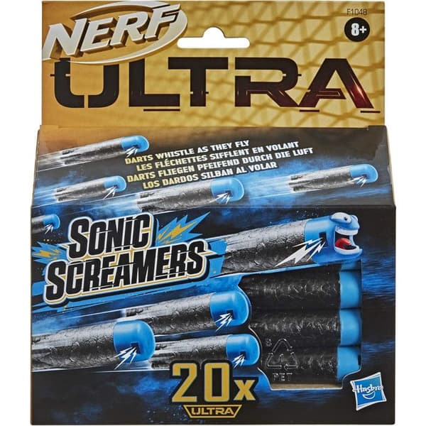 Nerf - Ladda Nerf 20 Ultra Sonic Screamers Fläschor