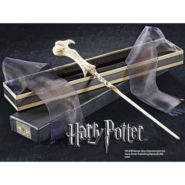 Replika trollstav av Lord Voldemort - Harry Potter - Noble Collection - Verklig storlek 35cm