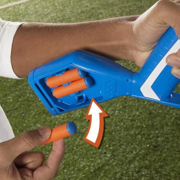 Nerf NSeries Strikeback Dart Blaster, 18 dart, 8 år och uppåt