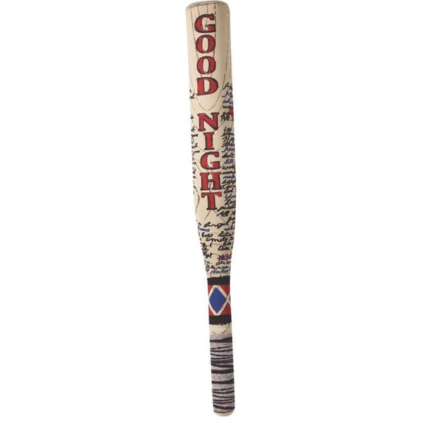 Harley Quinn Foam Bat - DC Comics - God natt - Vit - Inomhus