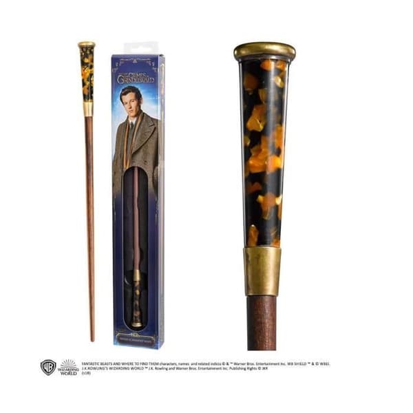 Noble Collection - Fantastiska vidunder - Theseus Scamander Wand Replica 38 cm