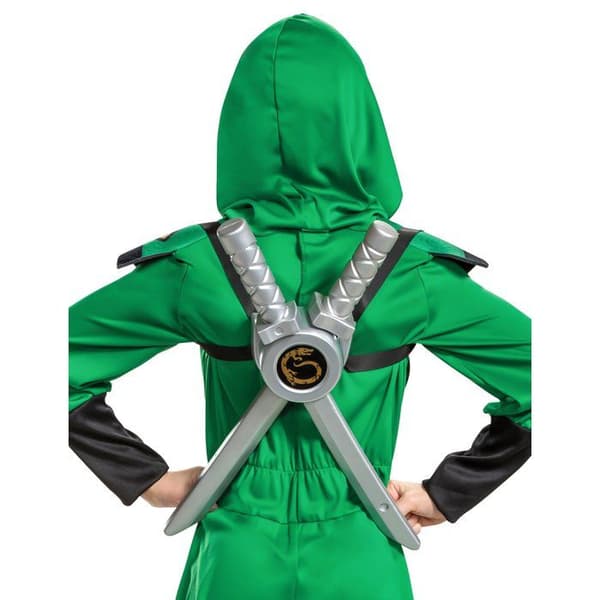 Lego Ninjago kostymtillbehör - Dubbelsabel med silverslida - Blandat - UTKLÄDD - Från 4 år
