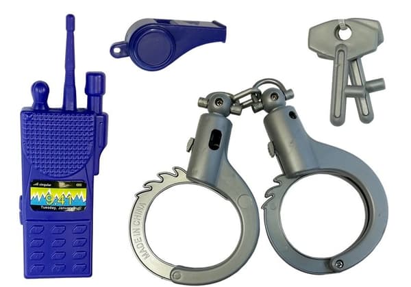 Police Play Set Rattling Raffle