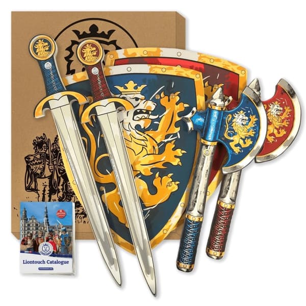Noble Knight 2xSkumsvärd + 2xSköld + 2xYxa