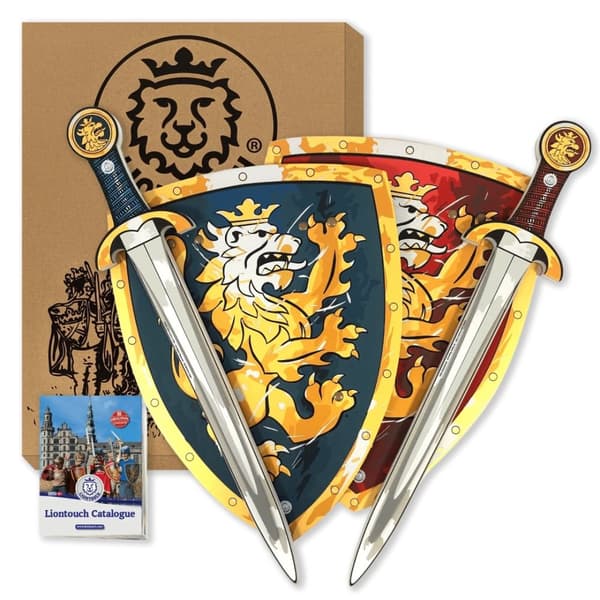 Noble Knight 2xSkumsvärd + 2xSköld