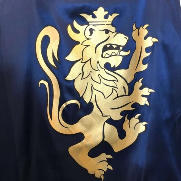 Noble Knight Blå kappa för utklädnad