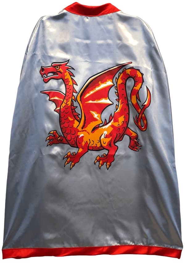 Amber Dragon kappa för utklädnad