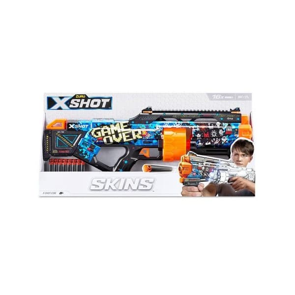 X-Shots Skins Rifle - ZURU - Last Stand - 14 burst dart - 27 meters räckvidd