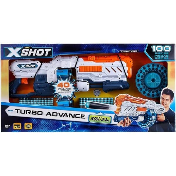 ZURU Xshot Turbo Advance Arrow Pistol - 96 pilar