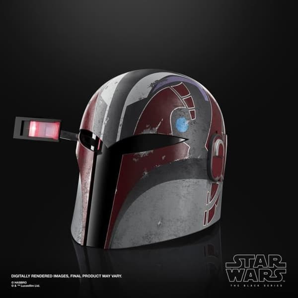 Sabine Wren Premium elektronisk hjälm, Cosplay-föremål för vuxna, Star Wars The Black Series