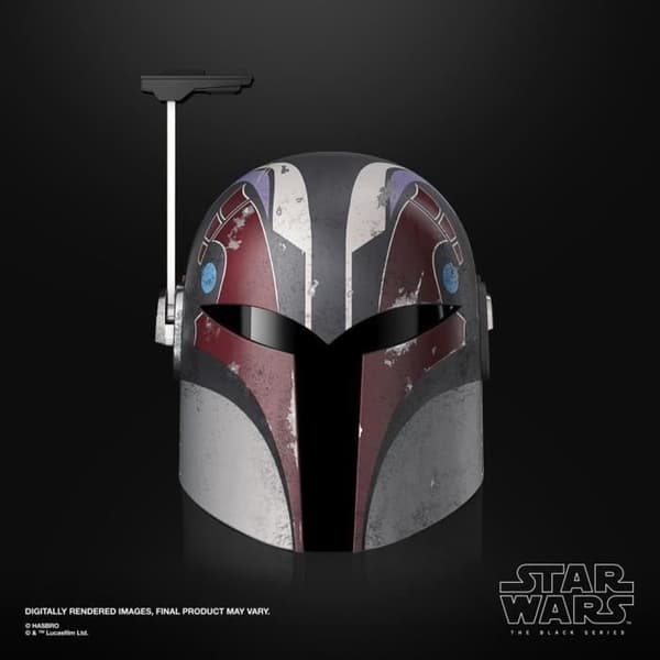 Sabine Wren Premium elektronisk hjälm, Cosplay-föremål för vuxna, Star Wars The Black Series