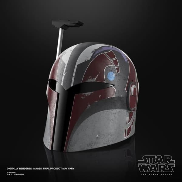 Sabine Wren Premium elektronisk hjälm, Cosplay-föremål för vuxna, Star Wars The Black Series