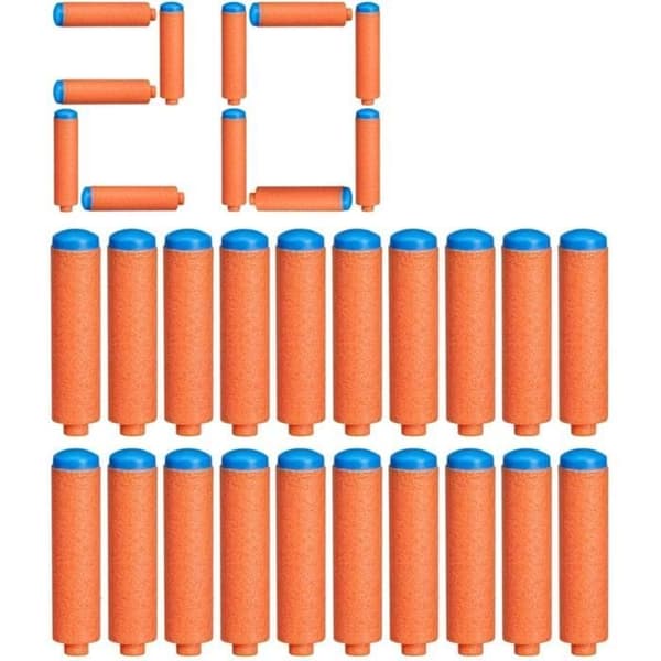 Leksak - HASBRO - Nerf N Series 20 pilar N1 - Extrem räckvidd - Optimal precision - Hög hastighet