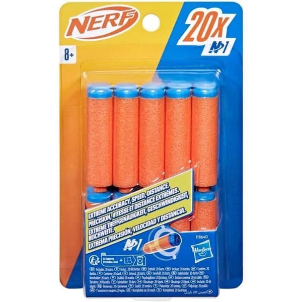 Leksak - HASBRO - Nerf N Series 20 pilar N1 - Extrem räckvidd - Optimal precision - Hög hastighet