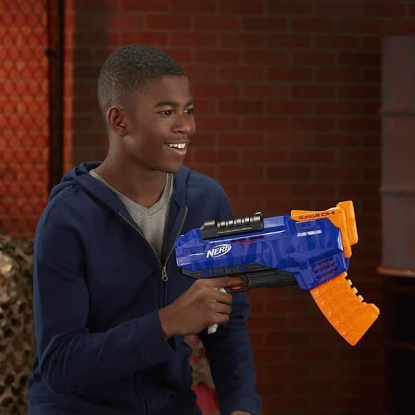 Nerf Elite Rukkus ICS-8 Gun med 8 skumpilar