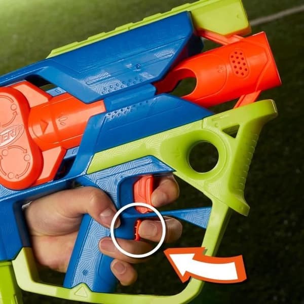 Leksak - HASBRO - Nerf N Series Sprinter - Motoriserad action - Nerf N1-dartpilar - Extrem precision