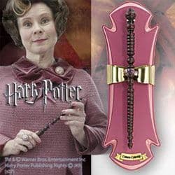 Dolores Umbridge trollstav replika - NOBLE COLLECTION - Harry Potter - Rosa - 27 cm