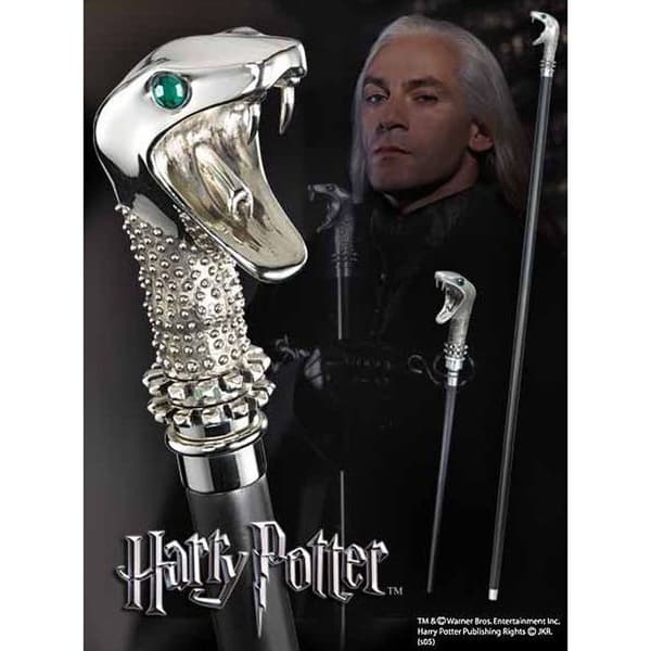 Replika käpp och trollstav av Lucius Malfoy