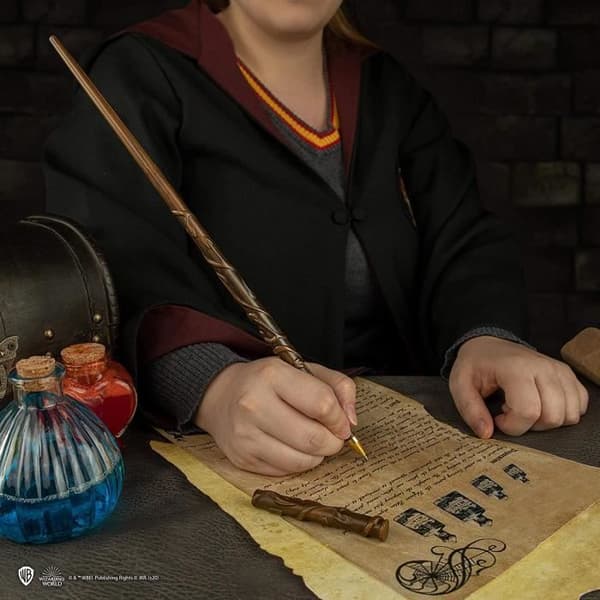 Hermione Magic Wand - CINEREPLICAS - Penna 37cm - Brun - Harry Potter