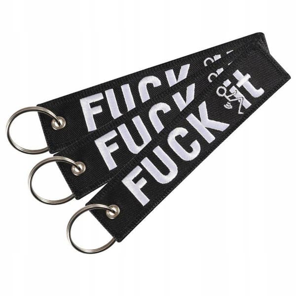 FUCK IT Nyckelring - Nyckelhänge | Originalgåva
