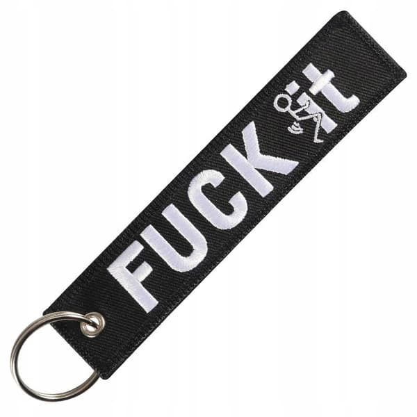 FUCK IT Nyckelring - Nyckelhänge | Originalgåva